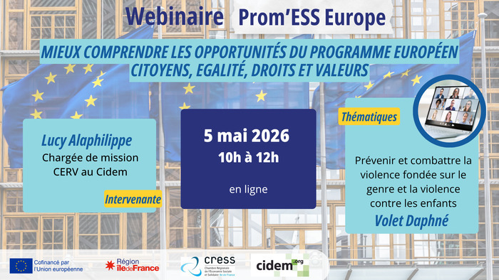 Comprendre les opportunités du programme européen Citoyens