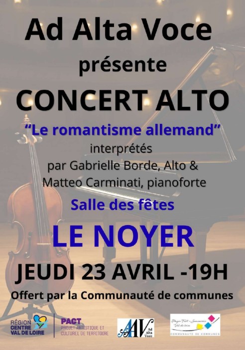 Concert Alto  Le Noyer