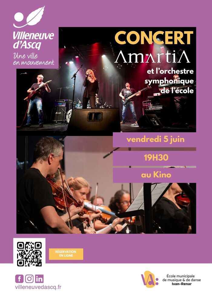 Concert Amartia Kino Villeneuve-d'Ascq