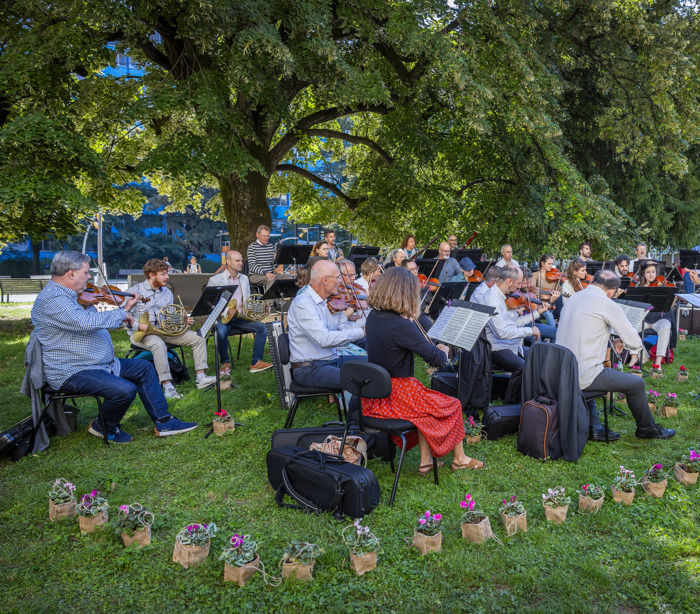 Concert au Jardin Botanique de Genève, Jardin Botanique de Genève, Chambésy
