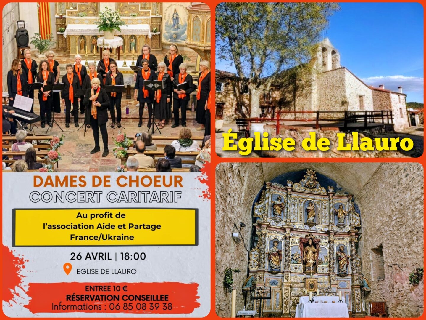 CONCERT DAMES DE CHOEUR  Llauro