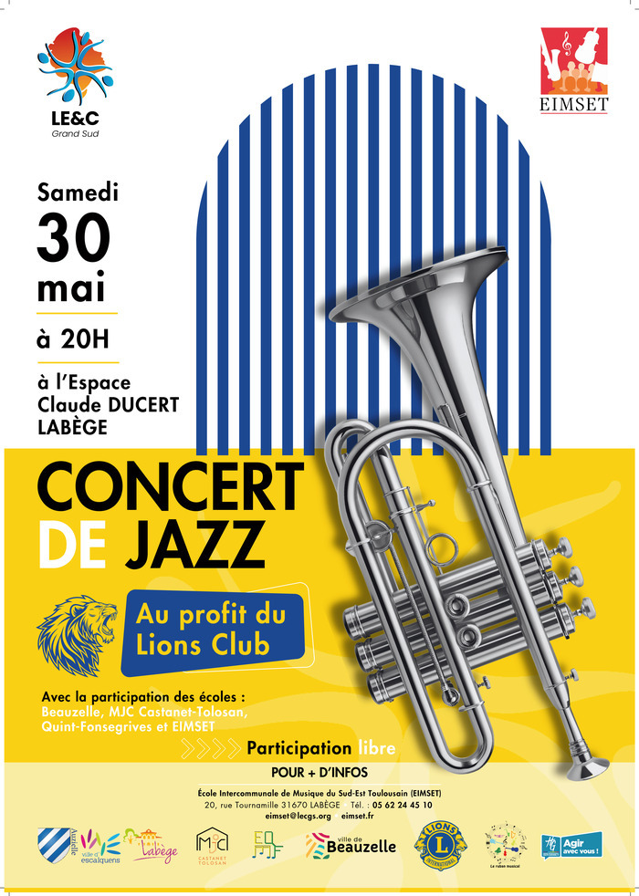 Concert de jazz – Eimset, Espace Claude Ducert, Labège