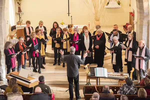 Concert de L&rsquo;Ensemble Vocal des Quatre Saisons et YaQua Chanter de Centrès  Rodez