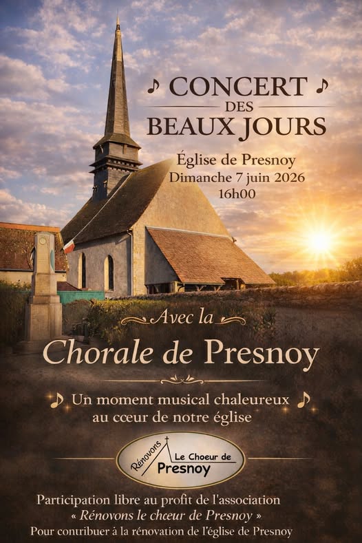 Concert des beaux jours  Presnoy