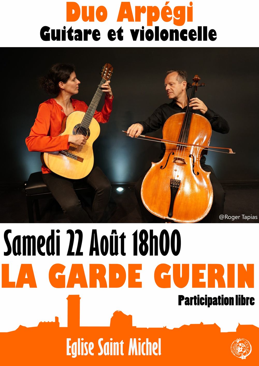 CONCERT DUO ARPEGI Lieu-dit La Garde-Guérin Prévenchères 2026-08-22