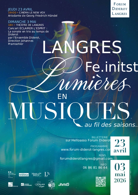Concert Éclairer l&rsquo;esprit  Langres