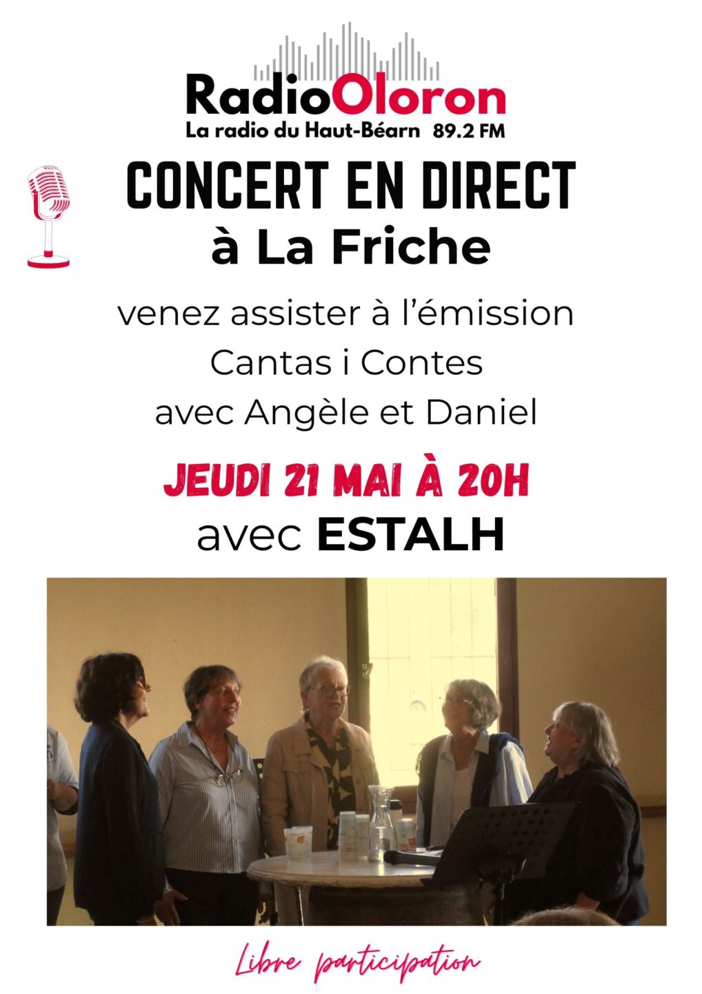 Concert Estalh  Oloron-Sainte-Marie