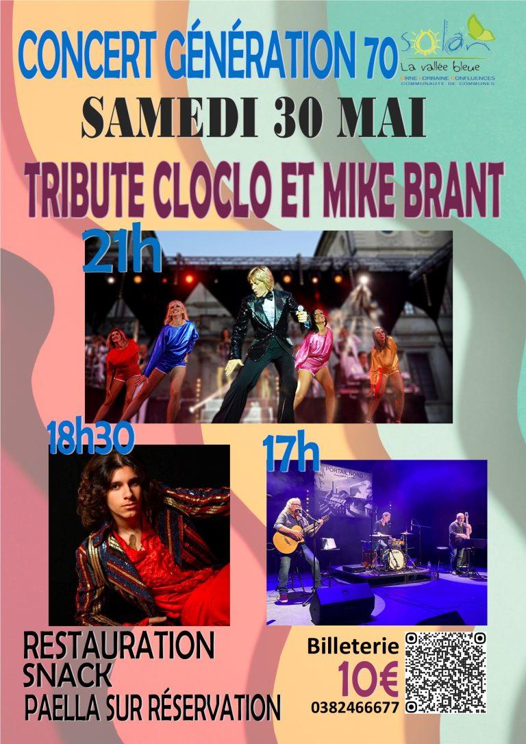 Concert génération 70 Base de loisirs Solan Moineville