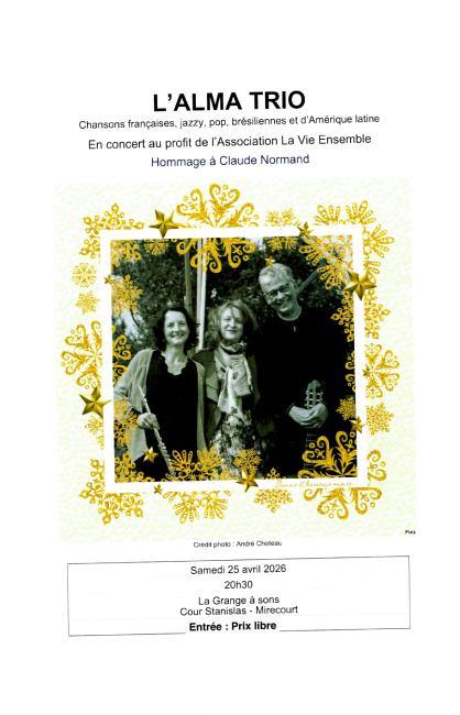 Concert L'Alma Trio Cours Stanislas Mirecourt 2026-04-25