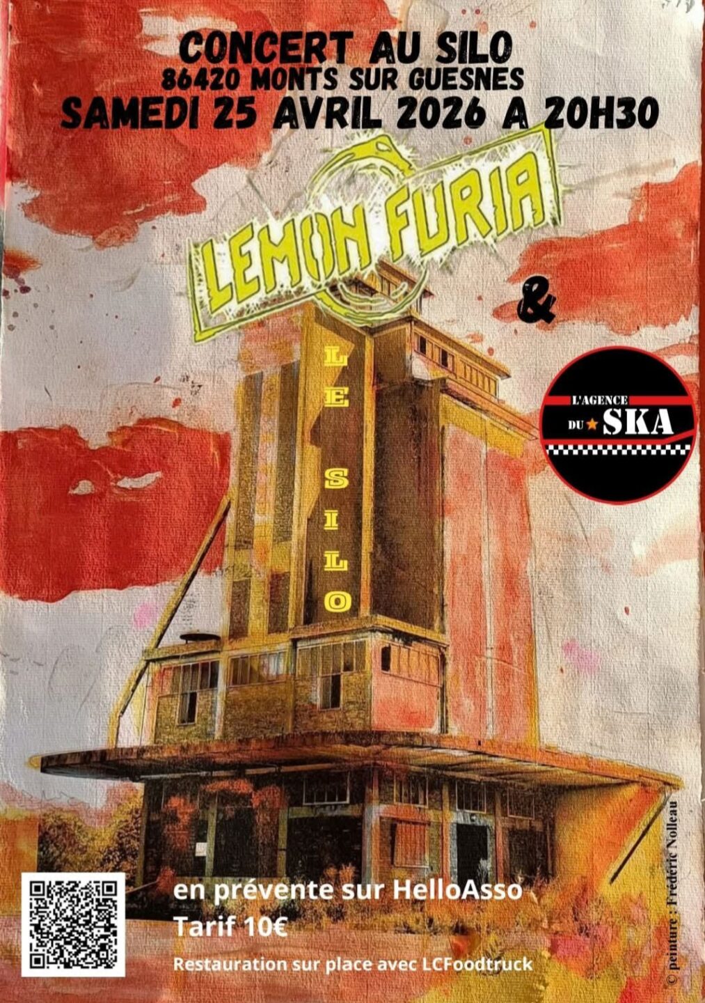 Concert Lemon Furia au Silo 7 la gare Monts-sur-Guesnes 2026-04-25