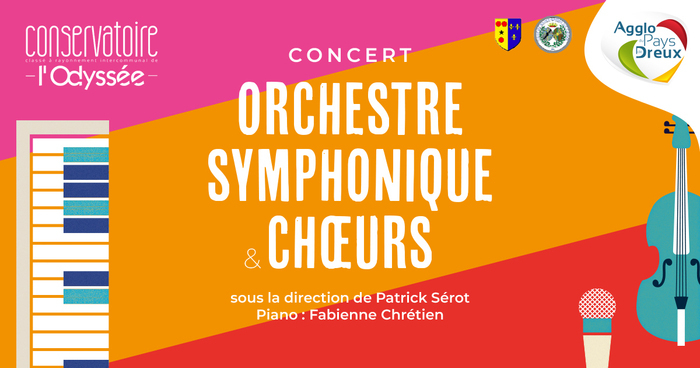 Concert : orchestre symphonique & chœurs, Église Saint-Évroult, Mesnils-sur-Iton