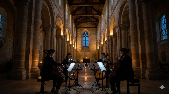 Concert : petites musiques de nuit, Abbaye de Graville, Le Havre