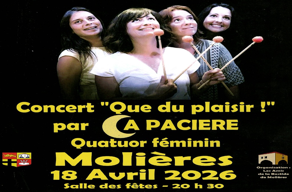 Concert Que du plaisir  Molières