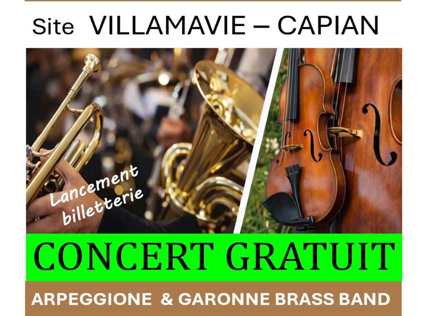 Concert Silva Major est dans le pré 2 Route de la Sauve Capian 2026-05-09