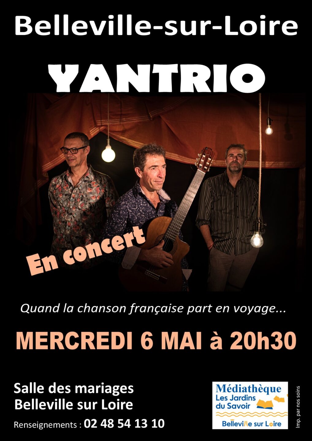 Concert Yantrio  Belleville-sur-Loire