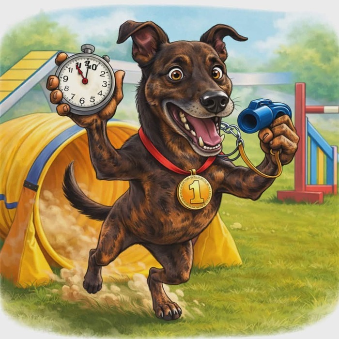 Concours canin d&rsquo;AGILITY, Terrain du club canin 14123 Fleury-sur-Orne, Saint-André-sur-Orne