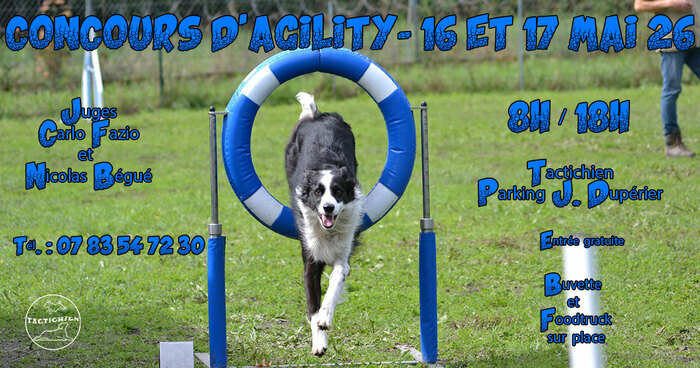 Concours d'agility Tactichien Saint-Médard-en-Jalles