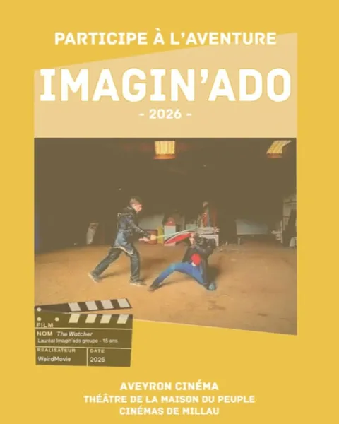 concours Imagin’Ado concours de courts-métrages  Millau