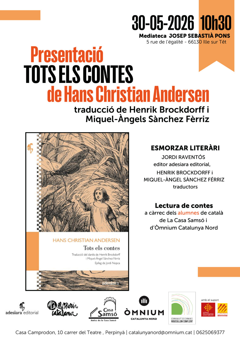 CONFÉRENCE ANIMATION EN CATALAN  Ille-sur-Têt