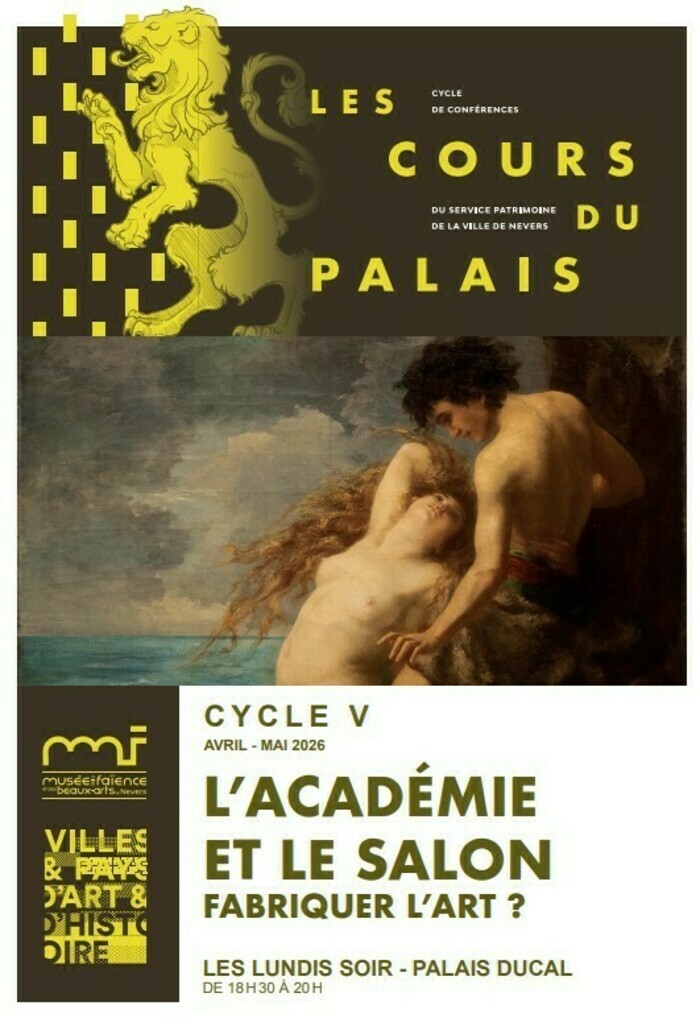 Conférence de Claire Maingon – La naissance de la critique d’art : les salons du temps de Diderot, Palais Ducal, Nevers