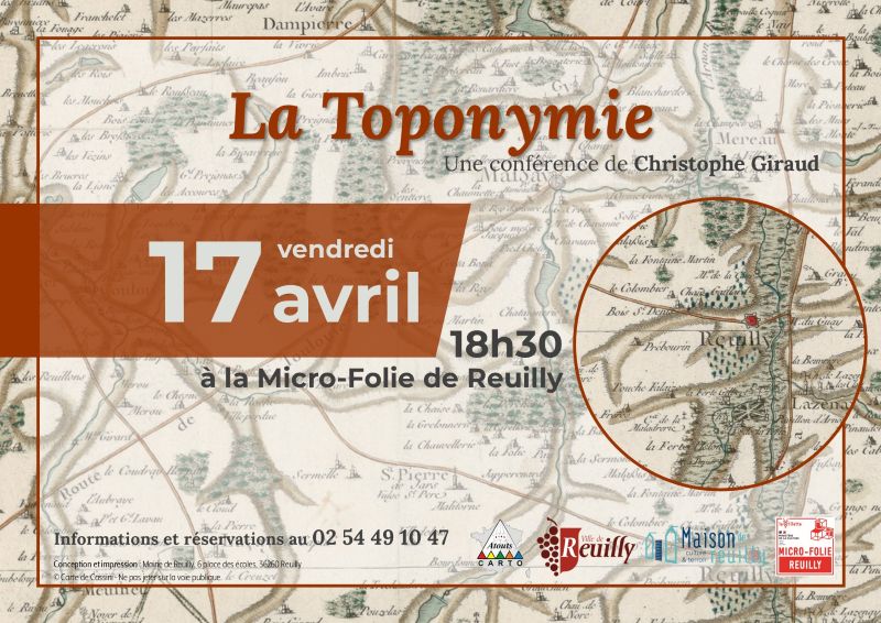 Conférence La Toponymie  Reuilly