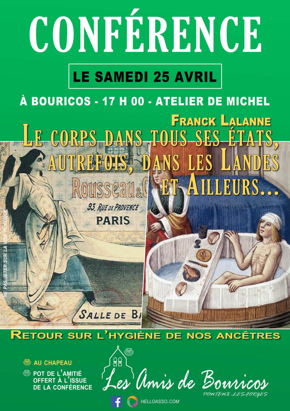 Conférence Le corps dans tous ses états