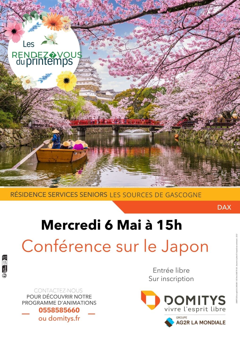 Conférence sur le japon 54 rue Labadie Dax 2026-05-06