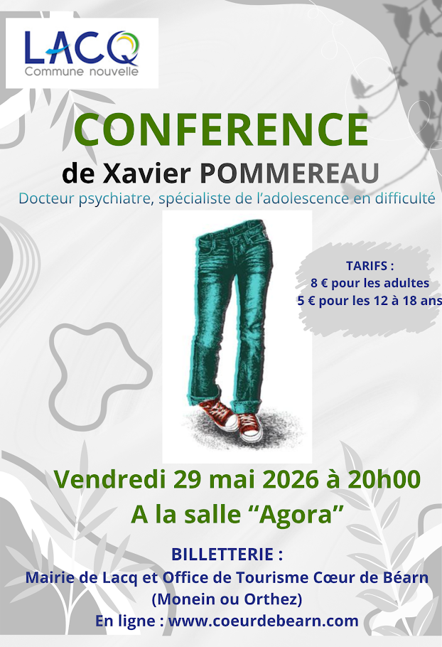 Conférence Xavier Pommereau Chemin de Terre Nabes Lacq 2026-05-29