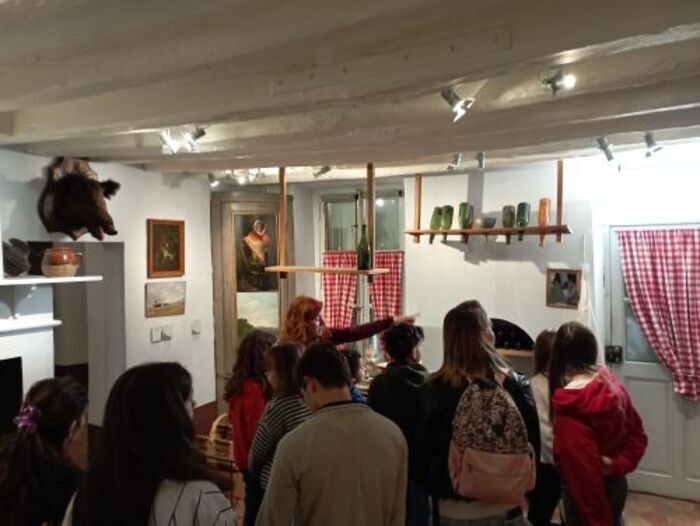 Conférenciers en herbe, Musée des Peintres de Barbizon, Barbizon