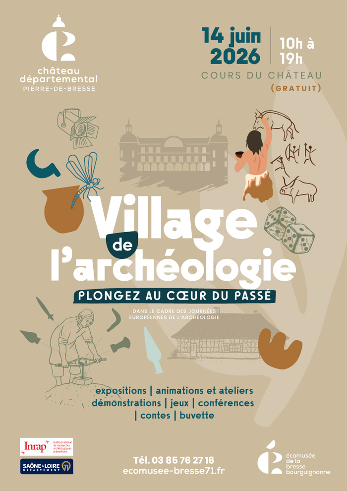 Contes : Kamishibai archéologique, Écomusée de la Bresse bourguignonne, Pierre-de-Bresse