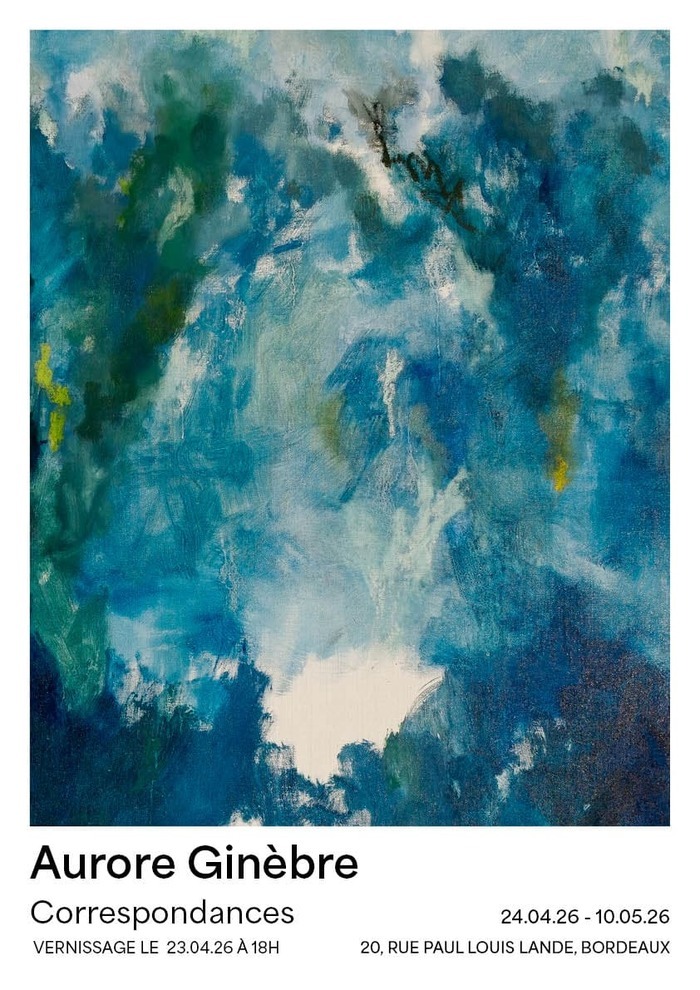 Correspondances | Exposition par Aurore Ginèbre | 24 avril au 10 mai, Atelier Aurore Ginèbre, Bordeaux