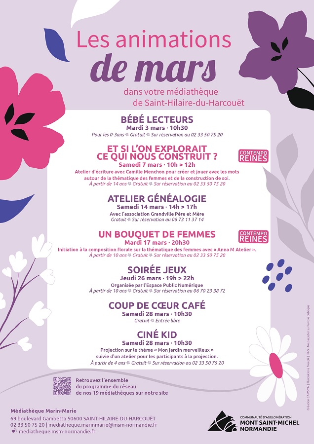 Coup de coeur café Médiathèque Marin-Marie Saint-Hilaire-du-Harcouët