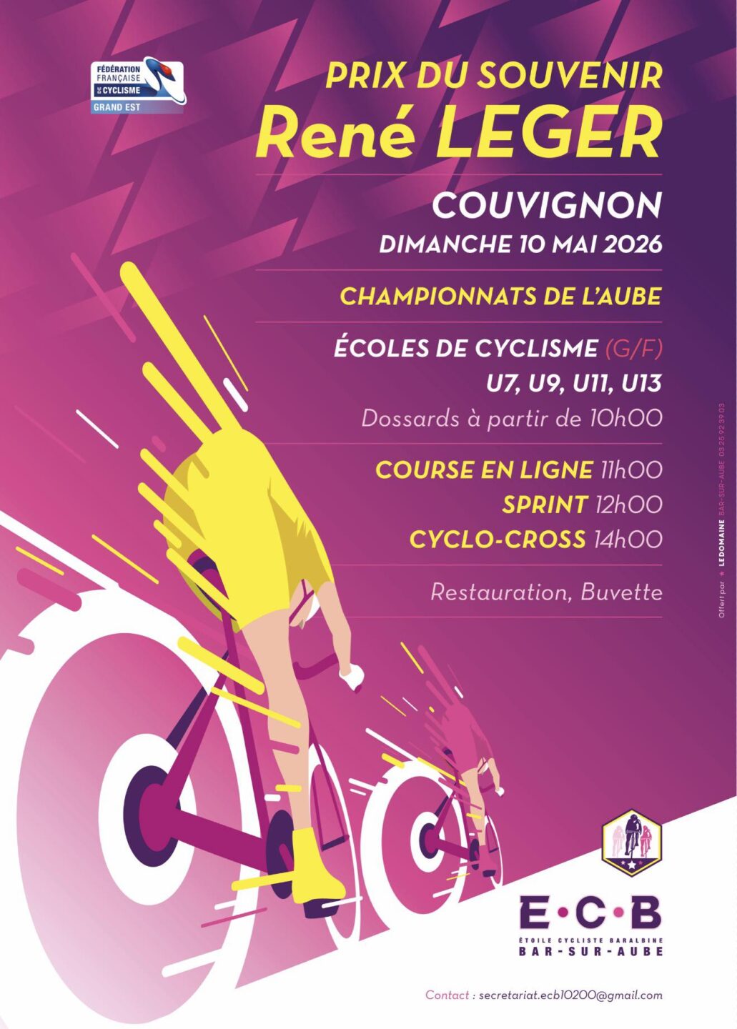 Course cycliste  Couvignon