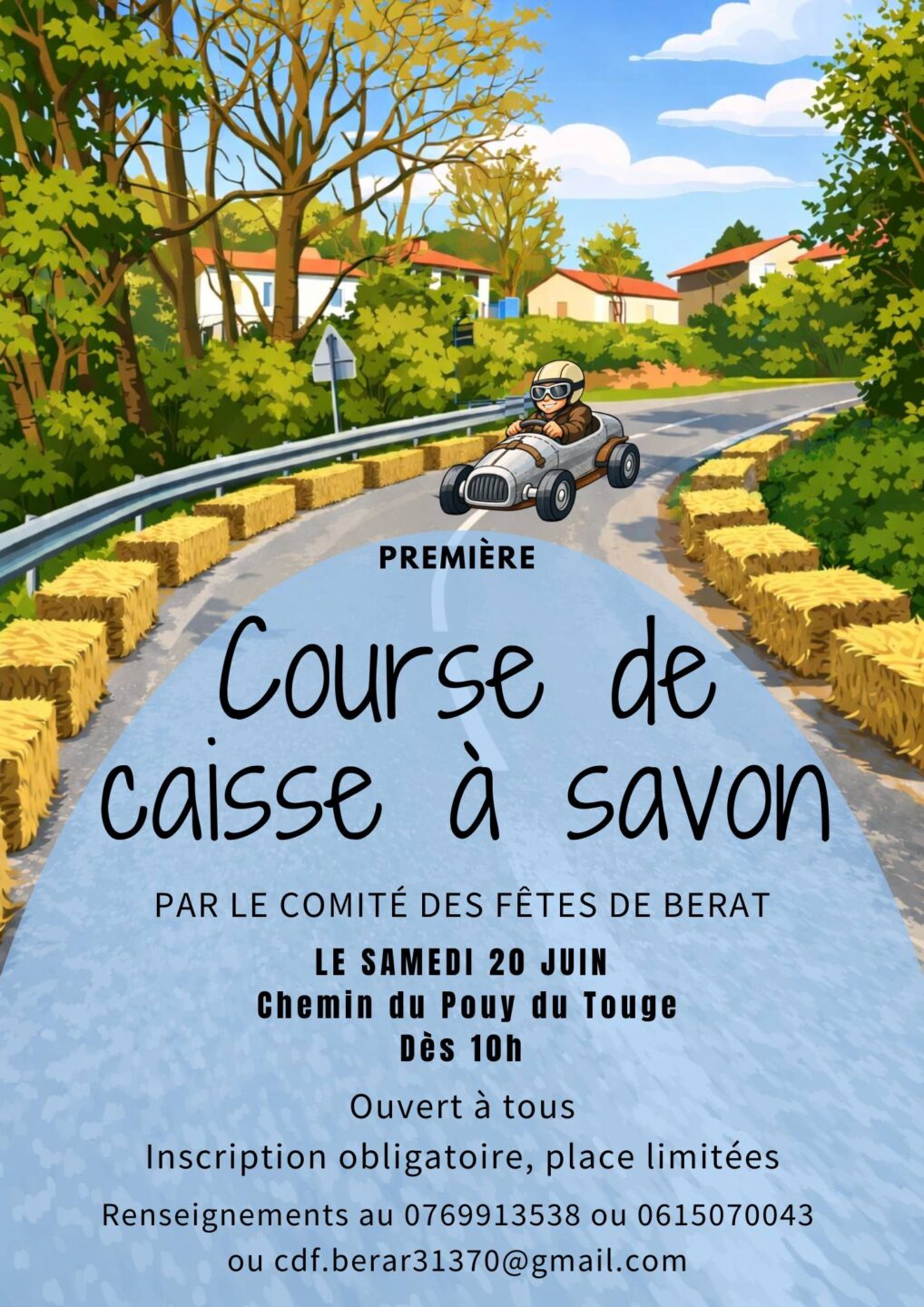 COURSE DE CAISSE À SAVON  Bérat