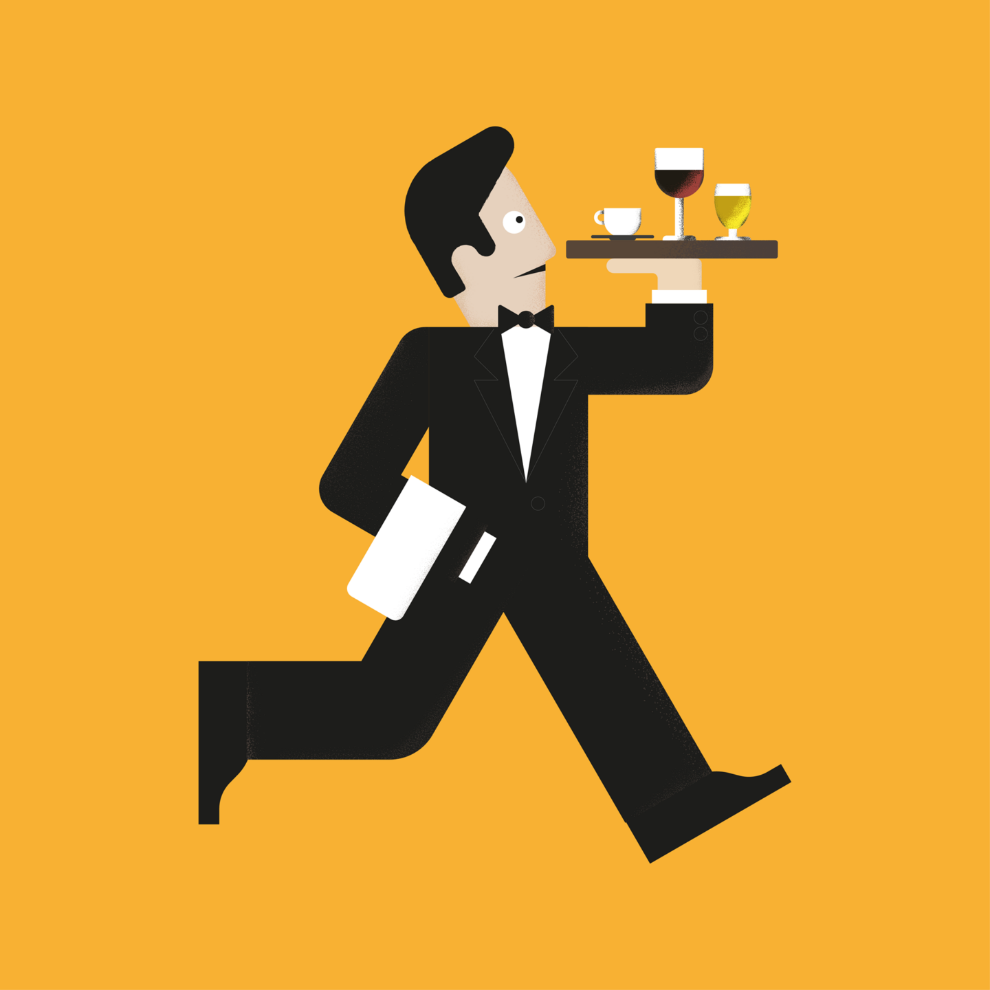 Course des serveuses et garçons de café  Argentat-sur-Dordogne