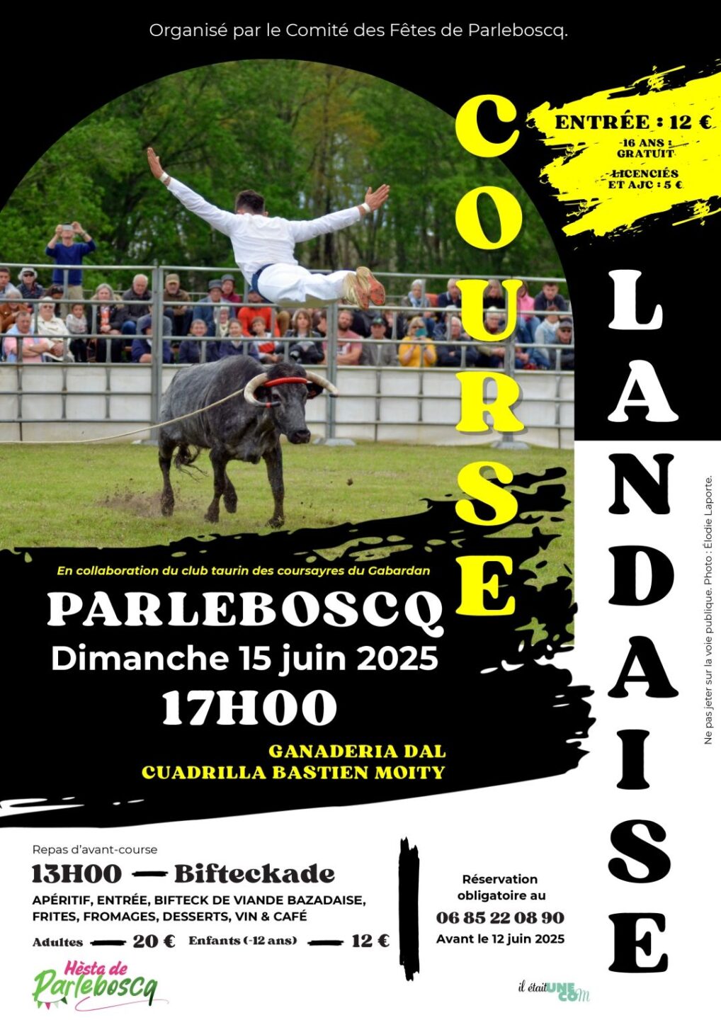 Course landaise de promotion Intersection D36/D37 Parleboscq 2026-06-14