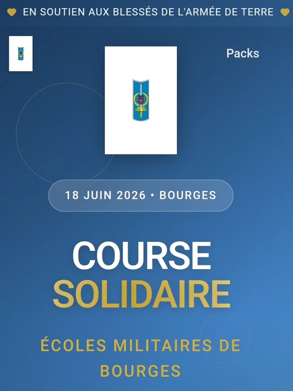 Course Solidaire #avecnosbléssés  Bourges