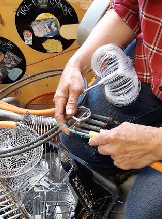 Création de costumes Ressourcerie la Dynamo Chambon-sur-Voueize