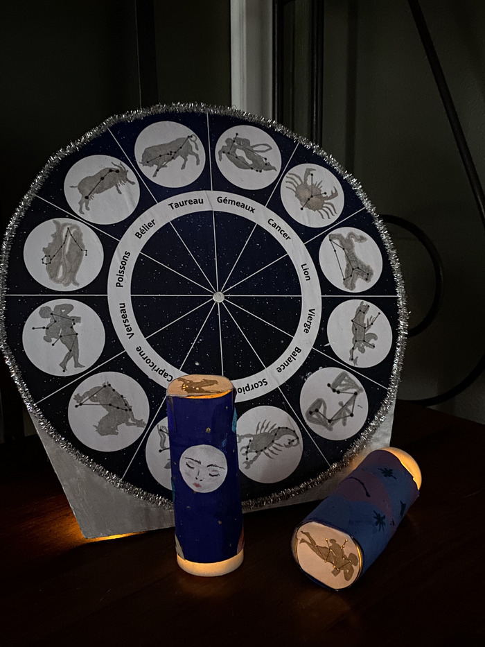 Création de projecteur de constellation, Musée des Avelines, Saint-Cloud