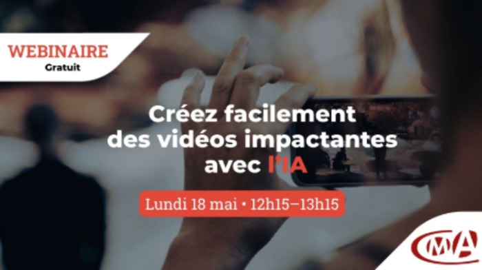 Créez facilement des vidéos impactantes avec l’intelligence artificielle pour développer votre activité artisanale Visioconférence Paris