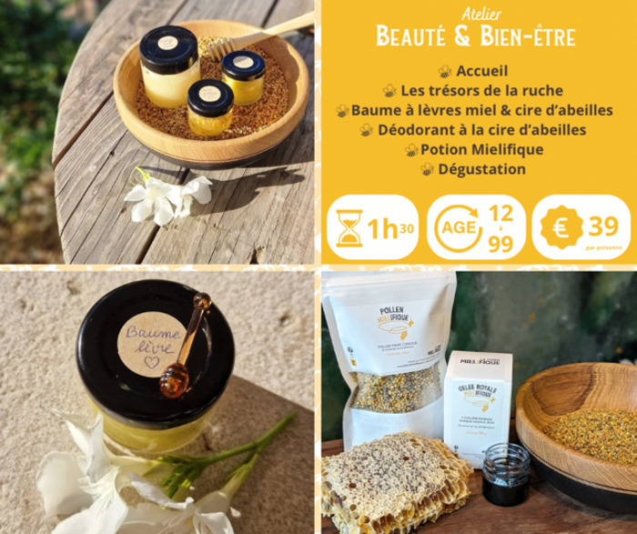 Créez vos cosmétiques naturels avec du miel et de la cire d&rsquo;abeille, La ferme mielifique, Mornant