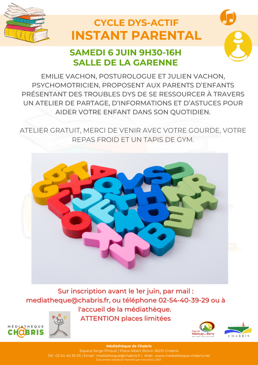 Cycle Dys-Actif INSTANT PARENTAL  Chabris