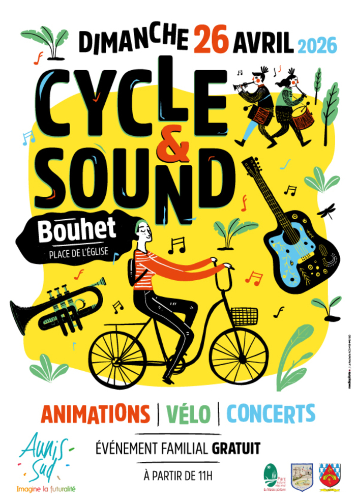 Cycle & Sound, Place de l’église, Bouhet, Bouhet