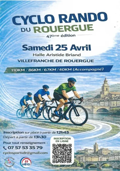Cyclo Rando du Rouergue  Villefranche-de-Rouergue