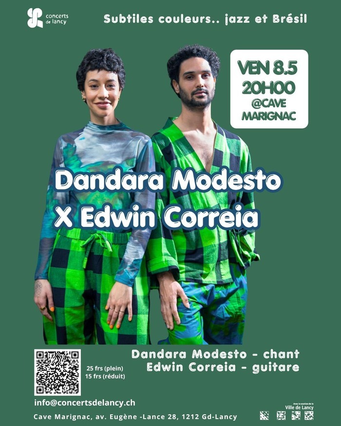 Dandara Modesto × Edwin Correia, Cave Marignac, Genève