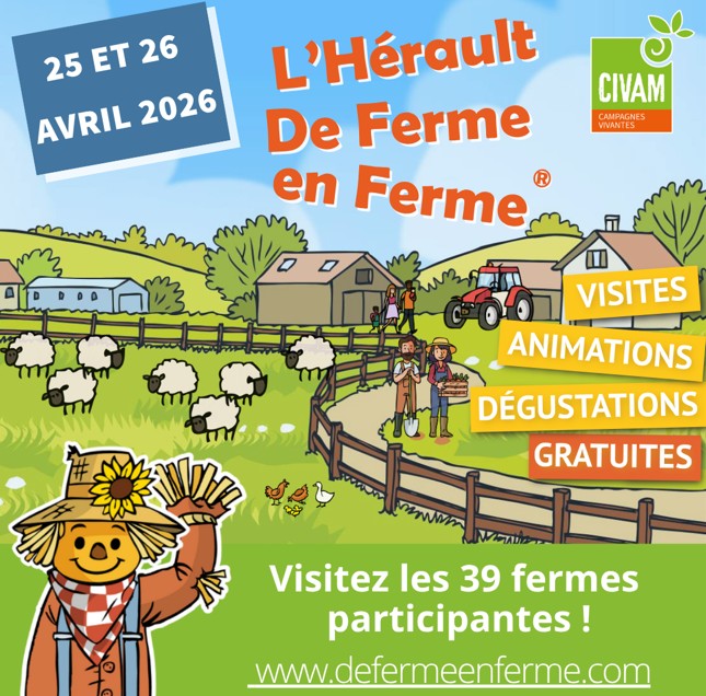 DE FERME EN FERME REVIENT POUR UNE NOUVELLE ÉDITION  Lunel