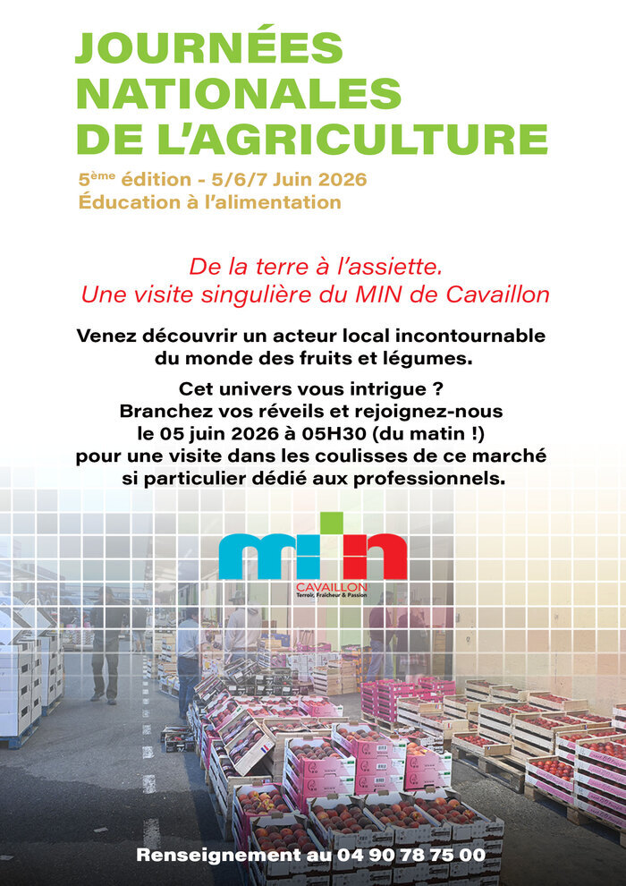 De la terre à l’assiette – une visite nocturne du MIN de Cavaillon !, MIN de Cavaillon, Cavaillon