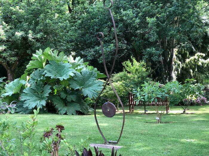 Déambulation aux jardins, Les jardins de Puychereau, Ardin