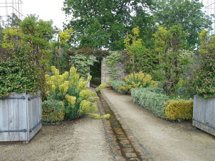 Déambulation dans le parc et le potager, Domaine de l’Abrègement, Bioussac