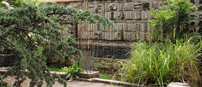 Découverte de la Galerie et du Jardin de MAX SAUZE, Le Jardin d&rsquo;Éguilles, Éguilles
